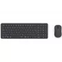 Hama WKM-300 toetsenbord-muisset voor meerdere apparaten, draadloos, RF/Bluetooth, zwart, QWERTZ DE