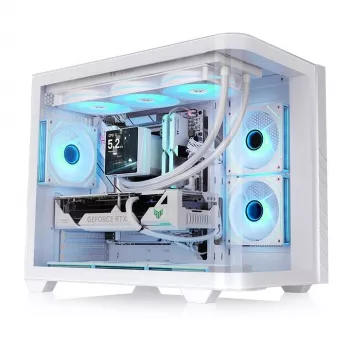 Vision 330 CR TG ARGB CA-11V-00M6WN-00 Midi Tower pc-behuizing, gehard glas, wit