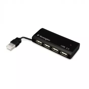 Kensington PocketHUB Mini USB 2.0-hub, 4 poorten (33399EU)