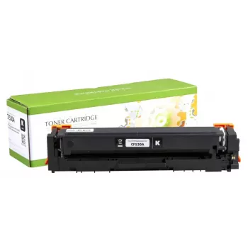 Static Control tonercartridge voor HP 205A CF530A, zwart, 1100 pagina's, nieuwe chip, compatibel