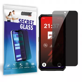 GrizzGlass SecretGlass GRZ11490 privacyglas voor Ulefone Armor 28 Ultra
