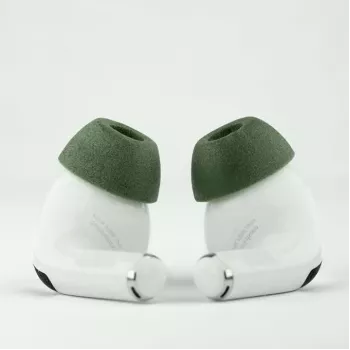 Comply MAX oordopjes voor Apple AirPods Pro 1e en 2e generatie, Electric Pine, maat L
