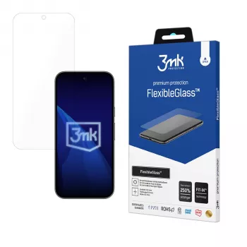 3mk FlexibleGlass hybride glazen schermbeschermer voor Google Pixel 11, transparant