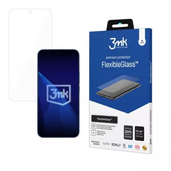 3mk FlexibleGlass hybride glazen schermbeschermer voor Xiaomi 17T Pro, transparant