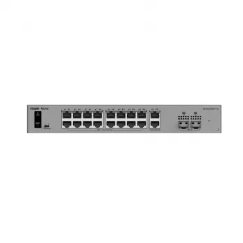Reyee RG-ES220GS-P-V2 PoE-switch, 16 poorten + 2x Uplink + 2x SFP