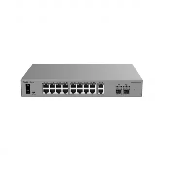 Reyee RG-ES220GS-P-V2 PoE-switch, 16 poorten + 2x Uplink + 2x SFP