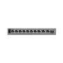 Reyee RG-ES211GS-P PoE-netwerkswitch, 8 poorten + 2x uplink + 1x SFP