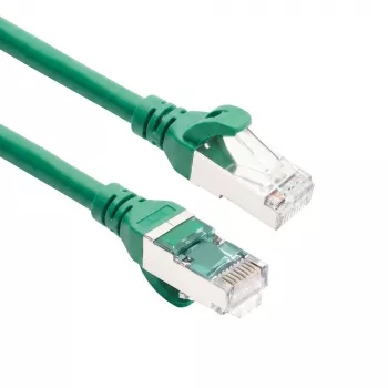ACT FC2751 S/FTP CAT6A patchkabel, 1,5 m, TPE, ultraflexibel, RJ45, groen