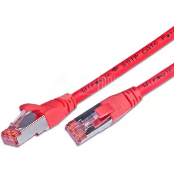 Wirewin Cat6 S/FTP RJ45 patchkabel, LSZH, levenslange garantie, rood (PKW-PIMF-KAT6 25.0 RT)