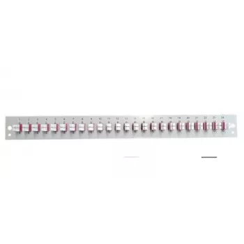 EFB Elektronik SB-FP-24SC-S-OS2 frontpaneel met 24 x LC-duplexkoppelingen, OS2, grijs