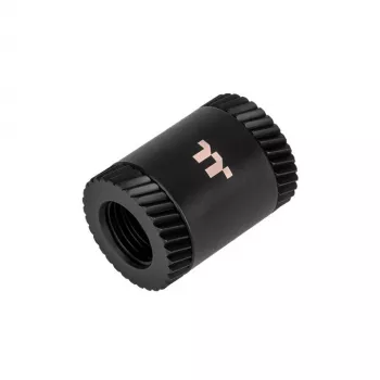 Thermaltake Pacific SF verlengfitting female naar female, 30 mm, mat zwart