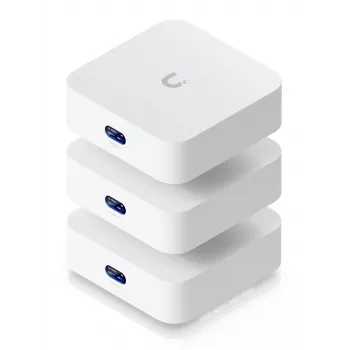 Ubiquiti UniFi Express 7 Cloud Gateway (3 st.), Wi-Fi 7, triband, 1x 10G WAN, 1x 2,5G LAN