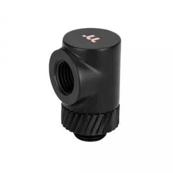 Thermaltake Pacific SF 90 Degree Adapter CL-W396-CU00MK-A, DIY LCS-fitting, mat zwart