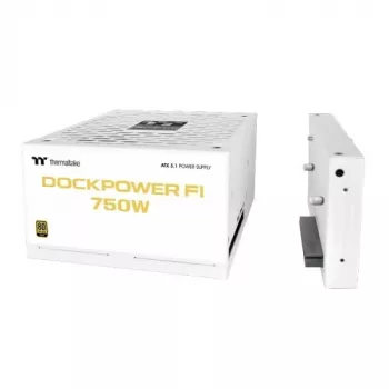 Thermaltake Dockpower FI 750W pc-voeding, 80 PLUS Gold, modulair, wit