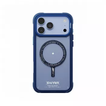 Skinarma Avion MagSafe Skin000478 hoesje voor iPhone 18 Pro Max / 17 Pro Max, blauw