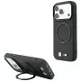BMW Kevlar Ring Stand 360 MagSafe hoesje voor iPhone 18 Pro / 17 Pro, zwart