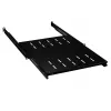 EFB Elektronik 691651NATS.68 uittrekbaar legbord 19″ 1U, inbouwdiepte 378–612 mm, 30 kg, ST600+800, RAL9005
