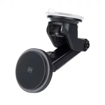 3mk MagCharger 15 W autotelefoonhouder met draadloos opladen, zwart