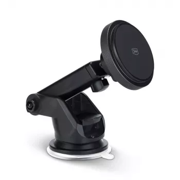 3mk MagCharger 15 W autotelefoonhouder met draadloos opladen, zwart