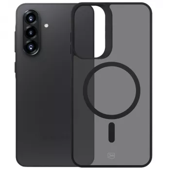 3mk Hardy Hazy MagCase hoesje voor Samsung Galaxy A17/A18 4G/5G, zwart