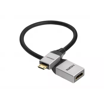 celexon Mini HDMI M/F-adapter met Ethernet, 2.0a/b, 4K, Professional