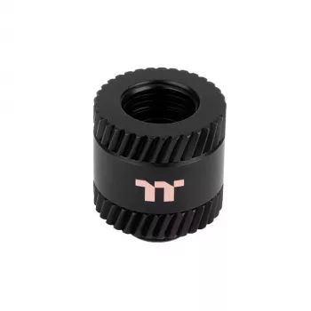 Thermaltake Pacific SF 20 mm verlengfitting (vrouwelijk-mannelijk), mat zwart, CL-W392-CU00MK-A