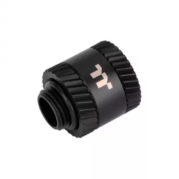 Thermaltake Pacific SF 20 mm verlengfitting (vrouwelijk-mannelijk), mat zwart, CL-W392-CU00MK-A
