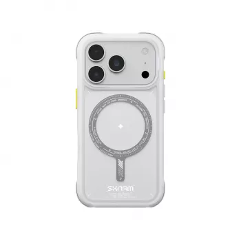 Skinarma Avion MagSafe hoesje voor iPhone 18 Pro / 17 Pro, wit