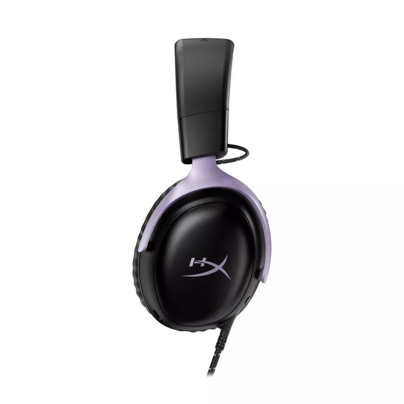 HyperX Cloud III gamingheadset, zwart/lavendel