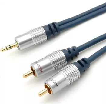 Home Cinema 30832-10MHQ audiokabel met jack-adapter, 10 m