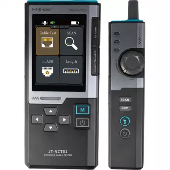 Joy-it NCT01 netwerkkabeltester, 200+ m, multifunctioneel, NCV, opsporing, PoE-test