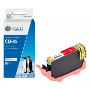 G&G inktcartridge compatibel met Canon CLI-65GY (12,7 ml), grijs