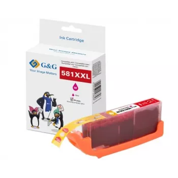 G&G XXL-inktcartridge compatibel met Canon CLI-581M XXL (15843)