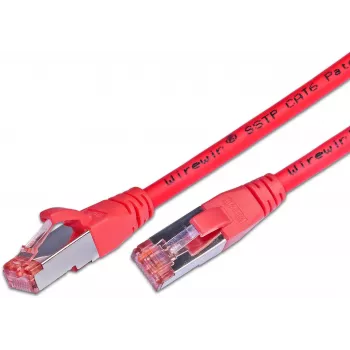 Wirewin PKW-PIMF-KAT6 1.0 RT RJ45-patchkabel, Cat6, S/FTP, LSOH, rood