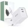 Tech-Protect C35W netlader met 2 poorten, PD 35 W, wit