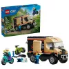 LEGO City 60512 bouwset Mountainbike-avonturenbusje, 260 stukjes