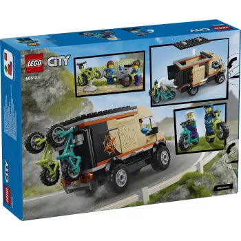 LEGO City 60512 bouwset Mountainbike-avonturenbusje, 260 stukjes