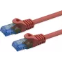 VALUE 21.99.4123 UTP-patchkabel Cat.6A / Klasse EA, 3 m, rood