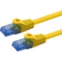 VALUE 21.99.4130 Cat.6A / Klasse EA UTP-patchkabel, geel, 0,5 m