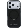 Karl Lagerfeld Ring Stand 360 Saffiano Classic Logo MagSafe-hoesje voor Apple iPhone 18 Pro / 17 Pro, zwart (KF003179)