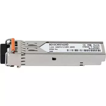 BlueOptics SFP-BXD43-20KM-RW-BO SFP-transceiver, compatibel met Radware SFP-BXD43-20KM, LC simplex, 1000BASE-BX-D, singlemode, TX 1490 nm/RX 1310 nm, 20 km