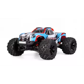 Amewi Hyper Go Monster Truck V2 brushless 4WD, 1:16, RTR, blauw/wit
