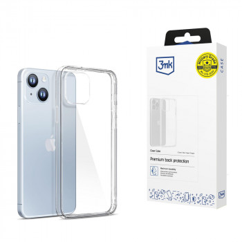 3MK Clear Case voor Apple iPhone 14 Plus / 15 Plus, transparant