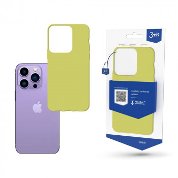3MK Matt Case-hoesje voor Apple iPhone 14 Pro, limoengroen
