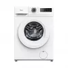 Midea MF110W70B/W-PL slim wasmachine, 7 kg, wit/zwart