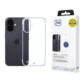 3mk Just20g Clear Case Apple iPhone 16 smartphonehoesje, transparant