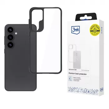 3MK Satin Armor Case+ voor Samsung Galaxy S25, transparant