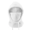 Qunature Arctic Velvet skibalaclava, maat M, wit
