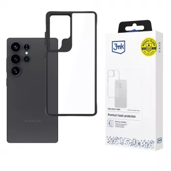 3MK Satin Armor Case+ voor Samsung Galaxy S25 Ultra, transparant