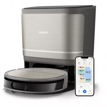 Philips HomeRun 9000 Series XU9100/10 Aqua robotstofzuiger, zwart